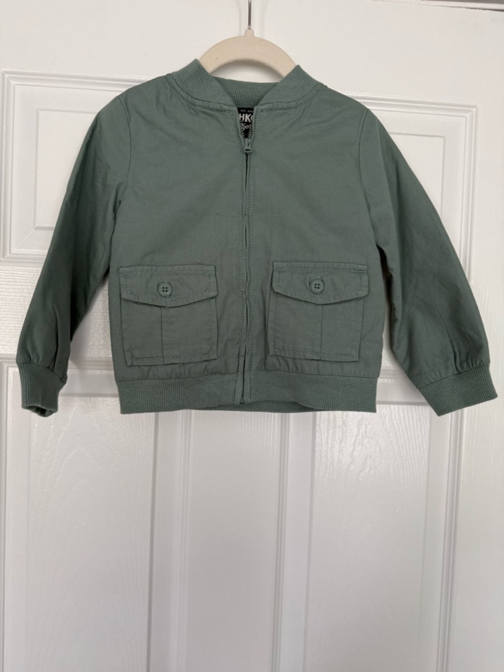 Oshkosh Bogash Kids Sage Green Bomber Jacket-2t